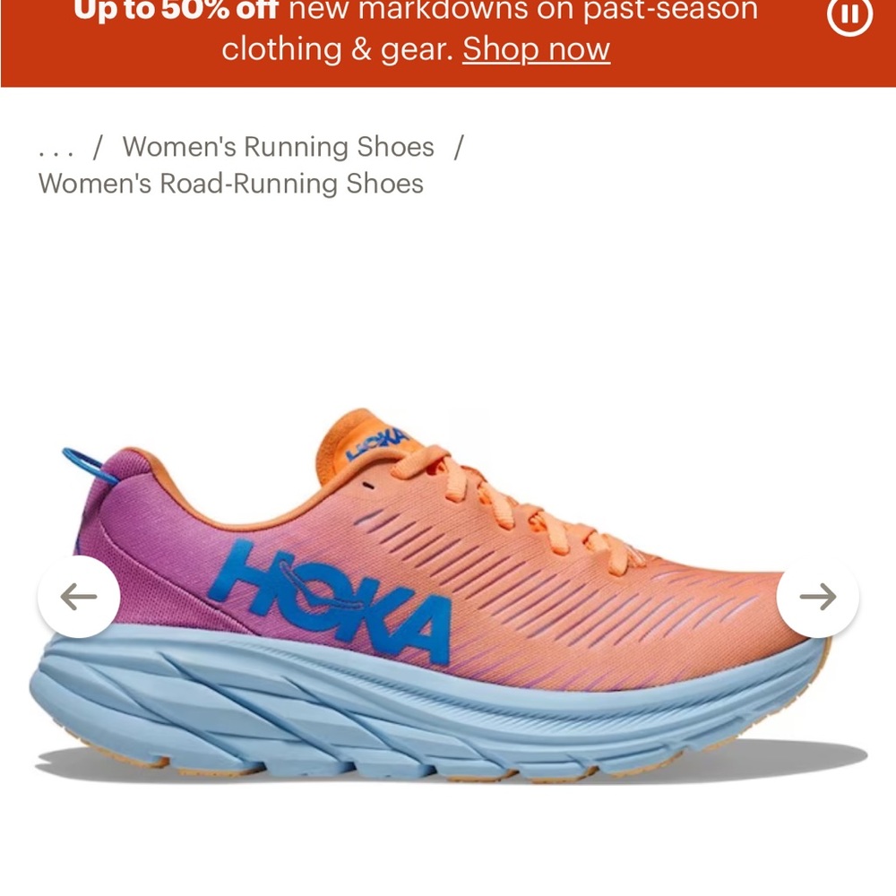 HOKA Rincon 3 Road-Running Shoes - Womens